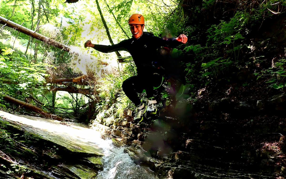 Tignaz 2 - Canyoning Tignale Gardasee